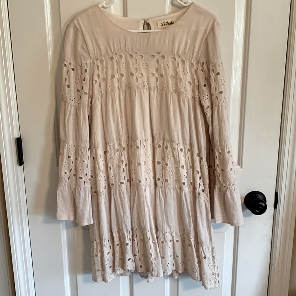 Listicle Boho Long Sleeve Dress